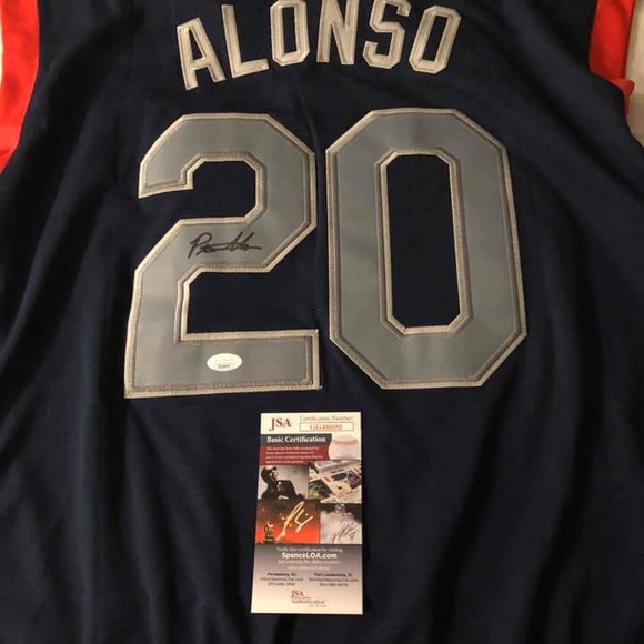 New York Mets Pete Alonso signed all star jersey ! - Picture 1 of 2